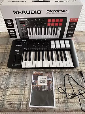 £24.98 • Buy M-Audio Oxygen 25 MkV (Mk5 Version) USB MIDI Keyboard Controller