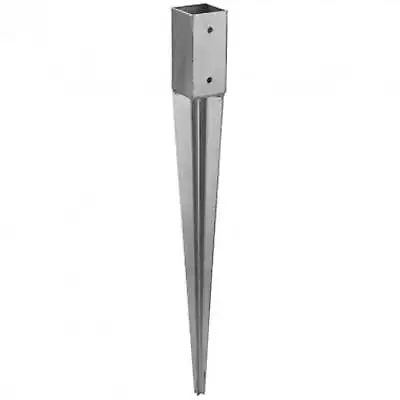 Fence Post Support Spike Holder Metal Drive In Stakes Rust Resistant • £18.99