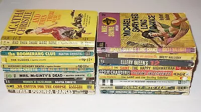 Pulp Fiction Paperback Lot Of 17 Mystery GGA 1950s • $40