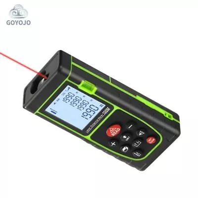 Handheld Laser Rangefinder Digital Distance Meter Tape Measure 40m 60m 80m 100m • £33.90