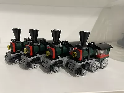 LEGO CREATOR 3-IN-1 EMERALD EXPRESS TRAIN NO. 31015 - 4 SETS (Includes Manuals) • $50