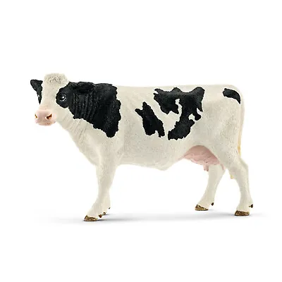 £8.49 • Buy Schleich 13797 Holstein Cow Model Plastic Toy Cows Figure Holsteins Toys Farm 
