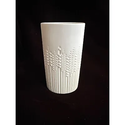 Rosenthal Studio’s “Pearl Drop” White Porcelain Vase Designed By Tapio Wirkkala • £106.06
