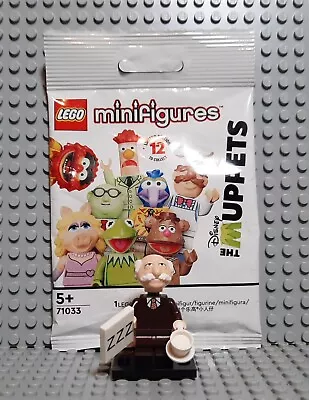 LEGO  Statler Heckler Mini-figure  The Muppets 71033 CMF Series New Open • £4.99