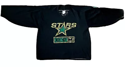 MIKE MODANO - Vintage-Rare Minnesota North Stars  CCM Hockey Jersey XL NHL • $70