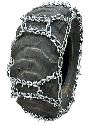 $1600.74 • Buy Snow Chains 13.6-28, 13.6 28 Duo Grip Tractor V-BAR Tire Chains Set Of 2