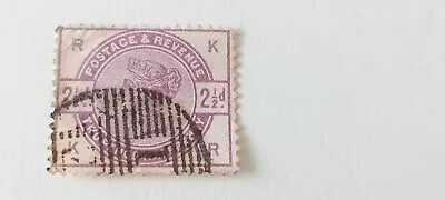 GB QV SG190 2 1/2d K R Used • £2.25