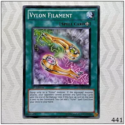 Vylon Filament - GENF-EN057 - Common 1st Edition Yugioh • $1.63