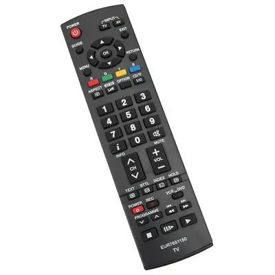 New Replaced Remote Control EUR7651150 For Panasonic LCD TV TH42PX70A TH-50PX70A • $16.94