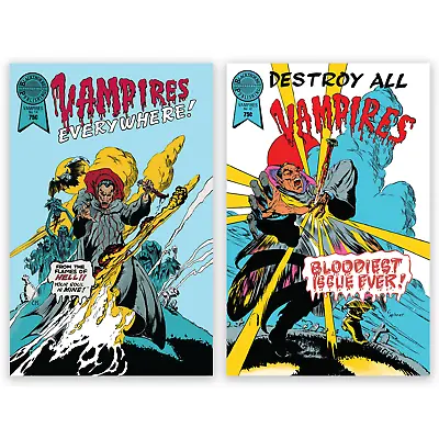 The Lost Boys - Vampires Everywhere & Destroy All Vampires Comic Poster A4 A3  • £7.99