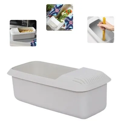 White Microwave Pasta Cooker Heat Resistant Cooking Box  Pasta • £10.72