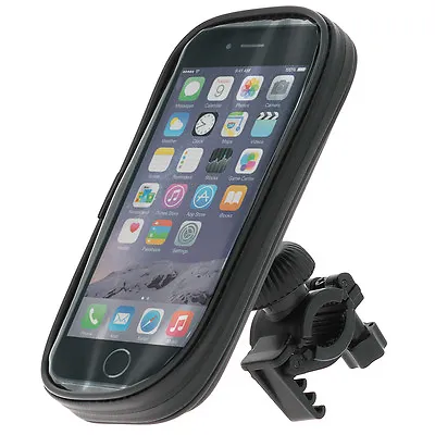 Sumex Waterproof Handle Bar Mounted Bike & Bicycle Smartphone IPhone Holder - XL • £6.99