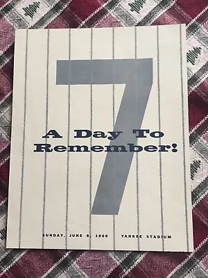 Mickey Mantle Day 1969 Lot • $179