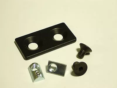 TNUTZ Steel 2 Hole Joining Plate W/mounting Hardware For 20 Series P/N JP-020-A • $4