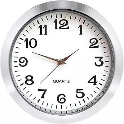 Mini Clock Insert 2-1/8 Inch (55 Mm) Round Quartz Movement Miniature Clock  • $12.73