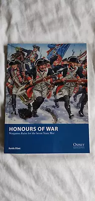 Honours Of War Seven Years War Osprey Wargames Good Condition • £9