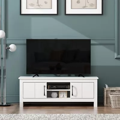 Galano Limestone TV Unit - TV Stand Cabinet For Up To 50-inch TV • £52.99