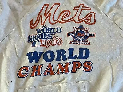 Vintage New York Mets 1986 Champs Hoodie  • $27.99