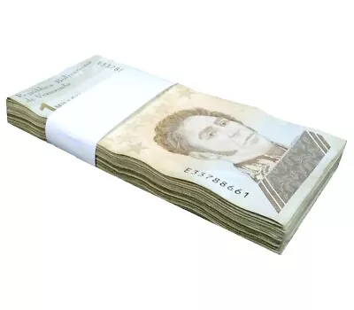 Venezuela Bolivar 1 Million Soberano Circulated 100  Banknote Bundle USA Seller • $46.95