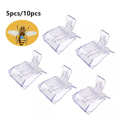 5/10Pcs Plastic Queen Cage Clip Bee Catcher Beekeeper Equipment Beekeeping Tools • £5.99