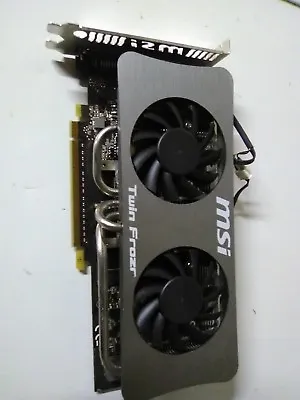 MSI NVIDIA GeForce GTS 250 N250GTS TWIN FROZR 1G V154-49SB • $55