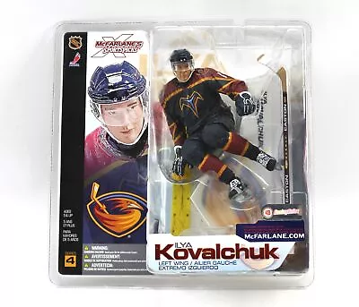 McFarlane ILYA KOVALCHUK Blue Jersey Atlanta Thrashers NHL Figure Series 4 2002 • $65