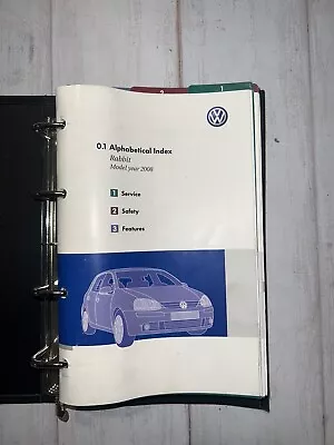 2008 Volkswagen VW RABBIT Owners Manual 343928 In Binder OEM FREE SHIPPING • $60