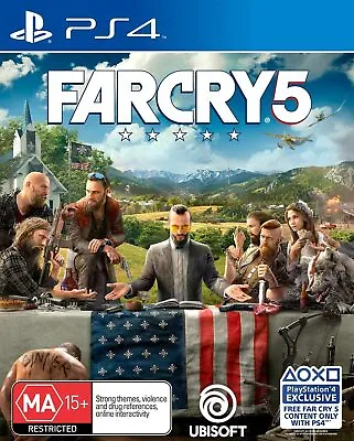 $48 • Buy Far Cry 5 Playstation 4 Sony PS4 RPG Action Shooter Game FC5 Farcry 5