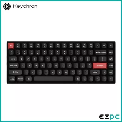 Keychron K2 Pro QMK/VIA Wireless Mechanical Keyboard - Black - Fully Assembled • $139