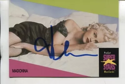 MADONNA Signed AUTOGRAPH 552 • $3.99