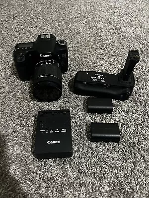 Canon 70 D Camera With Kit Lense And Extra Batteries • $385