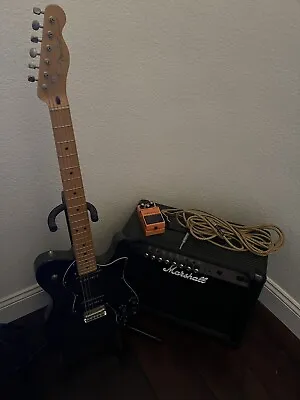 BUNDLE Fender Modern Player Telecaster With Marshall MG30CFX BOSS Pedal • $700