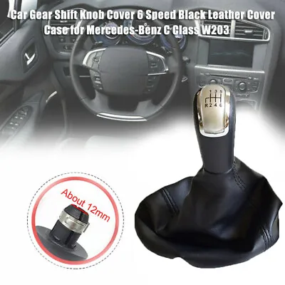 6-Speed Manual Gear Shift Knob For Mercedes Benz C-Class W203 S203 W202 W168 • $17.74