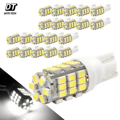 20X T10/921/194 RV Trailer 12V LED Reverse Back Up 6000K White Light Bulbs • $16.19