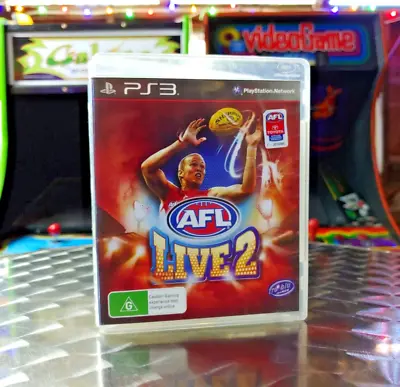 AFL Live 2 - Sony Playstation 3 PS3 Game - Free AUS Post • $12.24