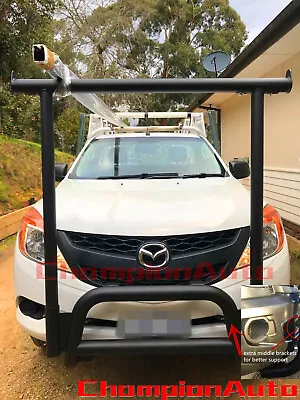 Nudge Bar For Mazda BT50  2012-08/2020 With Front Ladder Rack H Rack H-Frame • $797