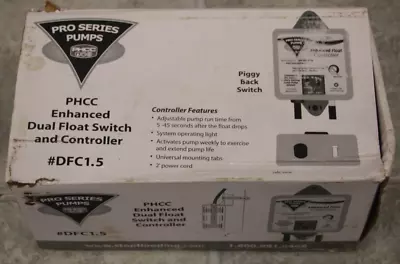 Pro Series DFC1.5 - Enhanced Controller System W/ Dual Vertical Float Switch • $49.99