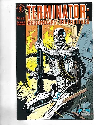 Terminator: Secondary Objectives #4 1991 9.4 Near Mint 4th Premier Dark Horse • $10