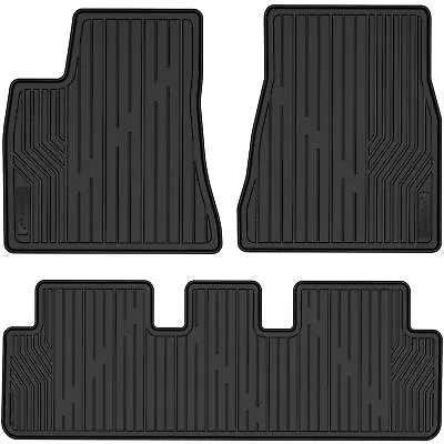 OEDRO Car Floor Mats Set For 2017-2023 Tesla Model 3 All Weather TPE Liners • $39.99