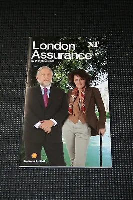 London Assurance - 2010 National Theatre Programme - Mark Addy Fiona Shaw • £2.80