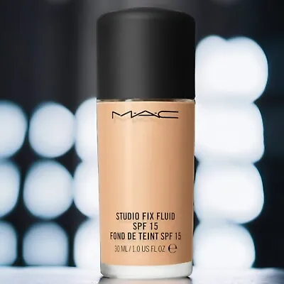 Matte Liquid Foundation MAC Studio Fix Fluid SPF 15 Foundation 30ml Shade C4.5 • £27.99