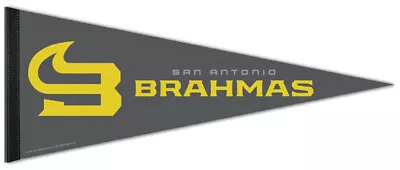 SAN ANTONIO BRAHMAS Official UFL XFL Team Premium Felt 12x30 Collectors PENNANT • $16.19