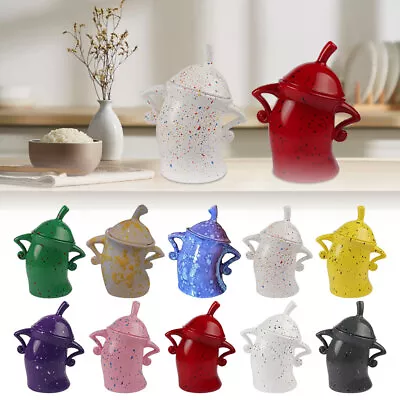 Canister With Attitude Fun Desktop Ornaments For Cute Home Decoration &H • £10.96