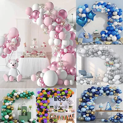 £5.95 • Buy Balloon Arch Kit +Balloons Garland Birthday Wedding Party Baby Shower Decor UK 2