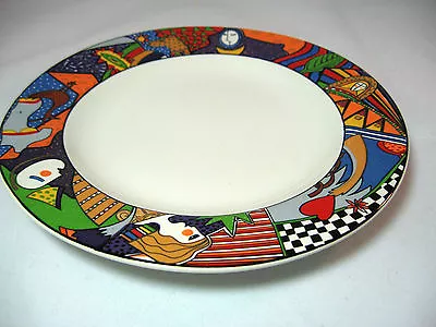 Vitromaster Metropolitan Salad Desert Plate 1991 Art Deco 7.75  • $25.99