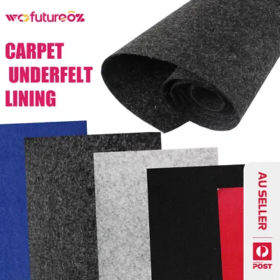 Felt Fabric Car Carpet For Floor Underfelt Trunk Liner Caravan Interior Renovate • $7.43