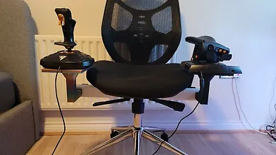 £120 • Buy Compete HOTAS Mount (3d Printed) For All Flight Sims, Star Citizen, Star Wars.