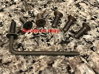 Steering Wheel Screw Taper Bolt Kit 6 Pcs Set For Nardi Personal Sparco OMP Momo • $7.45