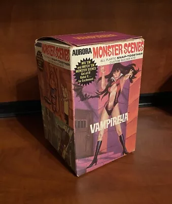 Aurora 1971 Monster Scenes Vampirella #638-130 Model Kit Factory Sealed • $299.99