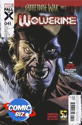 Wolverine #41 (2024) *2nd Printing Yu Variant Cover* Marvel Comics • £4.85